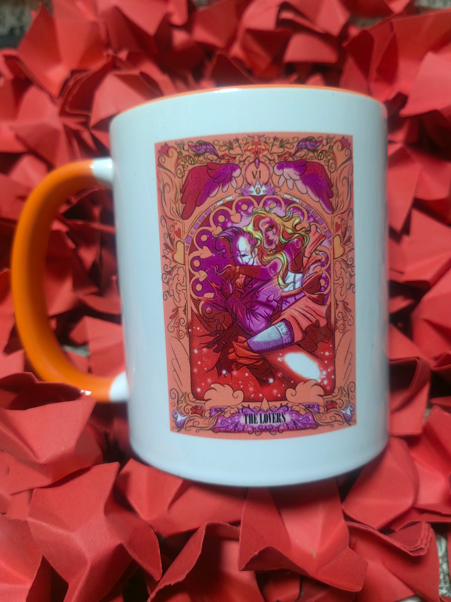 Mug The lovers - orange