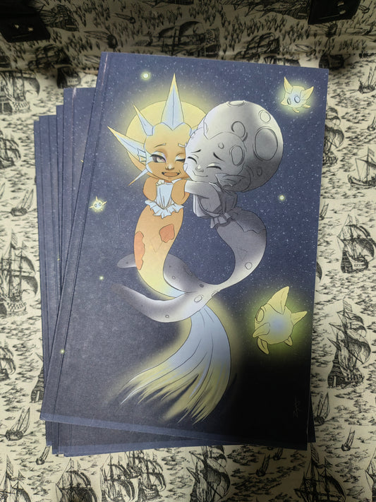 Carnet Soleil et Lune (prix réduit)