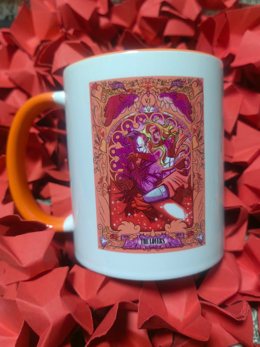 Mug The lovers - orange